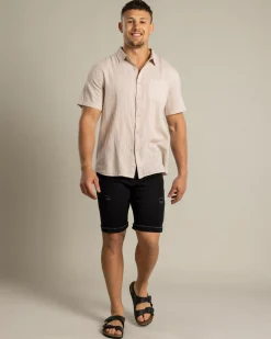 Online Saga Short Sleeve Shirt Tops & T-Shirts