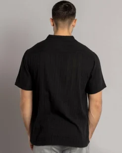 Tops & T-Shirts*Skylark Saga Short Sleeve Shirt Black