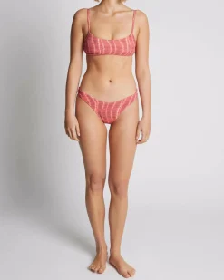 Hot Sahara Tie Dye Crop Bikini Top Women Bikinis