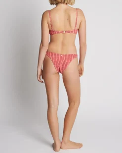 Best Sahara Tie Dye High Cut Bikini Bottom Women Bikinis
