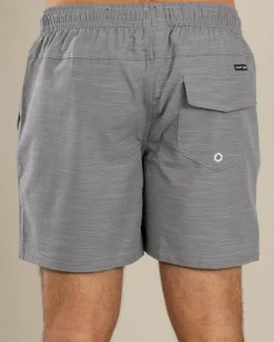 Shorts & Bottoms*Salty Life Sail Elastic Waist Shorts Grey