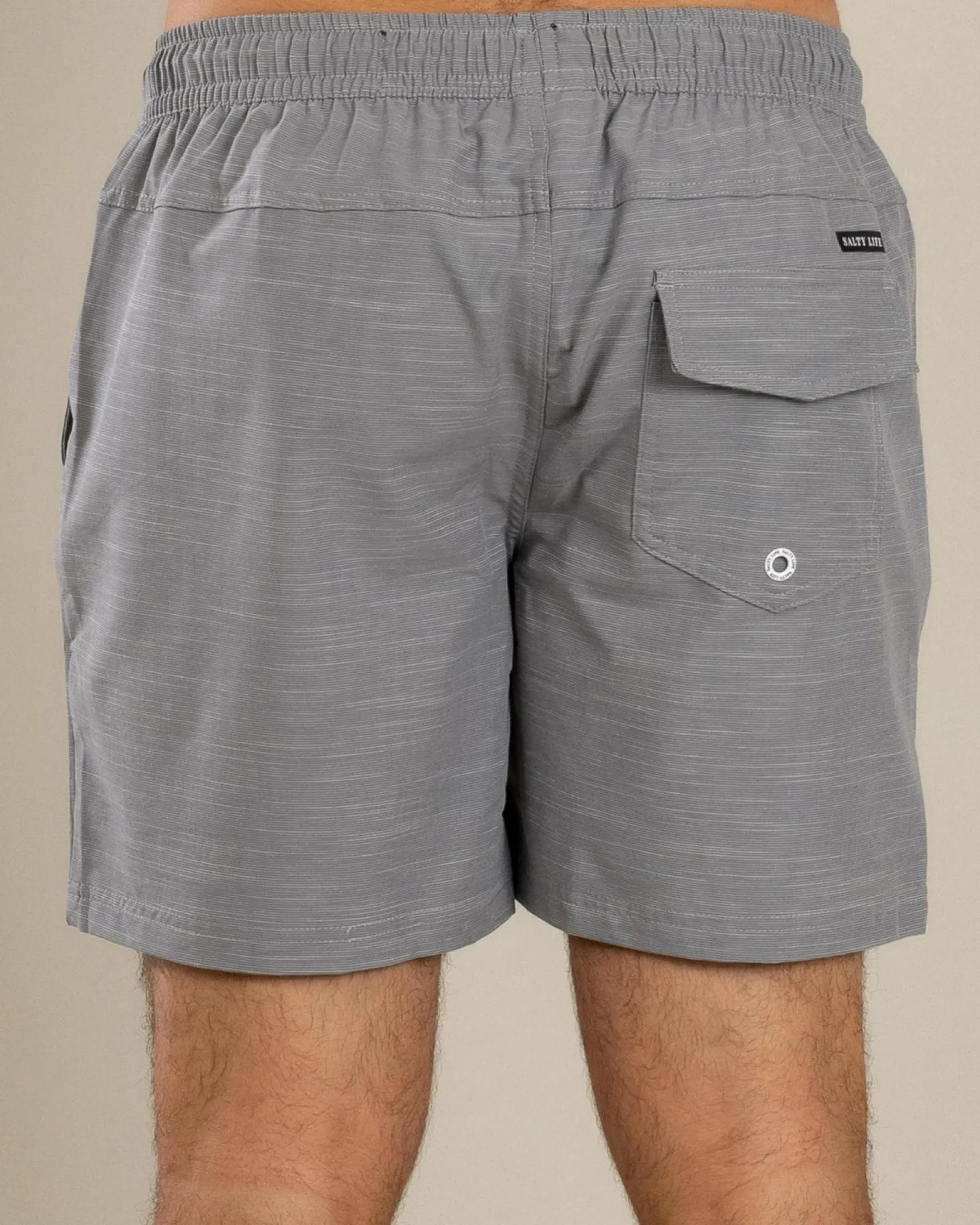 Shorts & Bottoms*Salty Life Sail Elastic Waist Shorts Grey