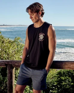 Tops & T-Shirts*Salty Life Sailmaker Muscle Tank Black