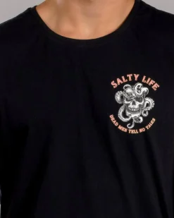 Tops & T-Shirts*Salty Life Sailmaker Muscle Tank Black