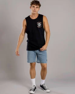 Tops & T-Shirts*Salty Life Sailmaker Muscle Tank Black