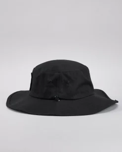 Headwear*The Mad Hueys Sailor Anchor Wide Brim Hat Black