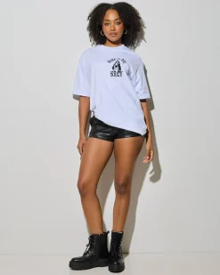 Tops*Kiss Chacey Saint Box Fit T-Shirt Optical White