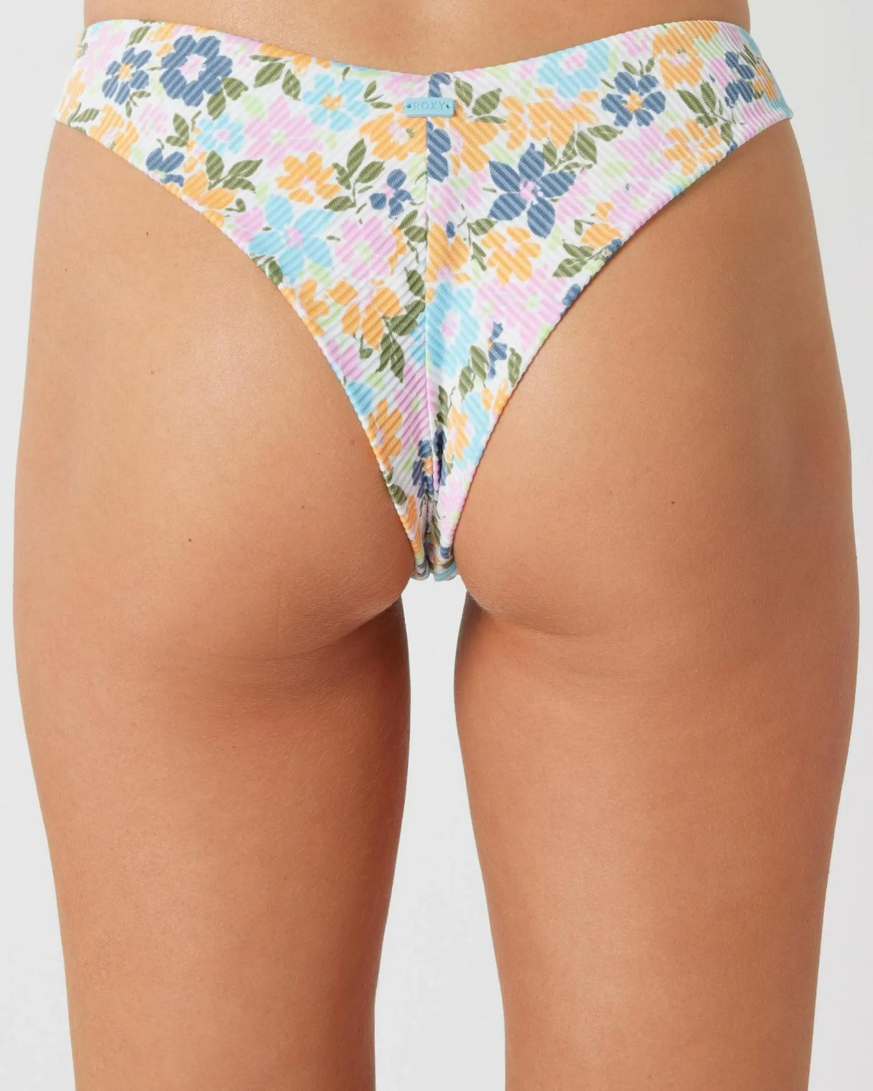 Bikinis*Roxy Salma Cheeky Bikini Bottom Papaya Ephemere Swim