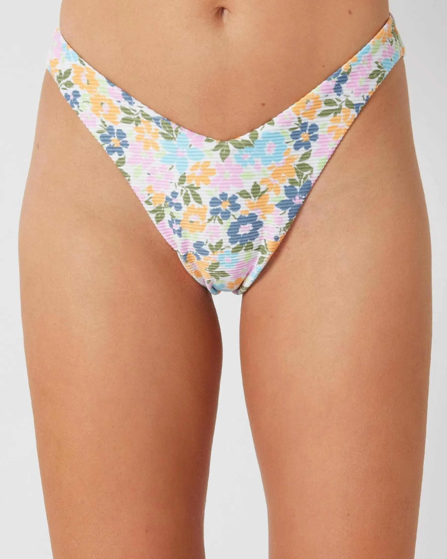 Bikinis*Roxy Salma Cheeky Bikini Bottom Papaya Ephemere Swim
