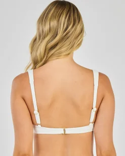 Bikinis*Billabong Salt And Sol Chloe Underwire Bikini Top Salt Crystal