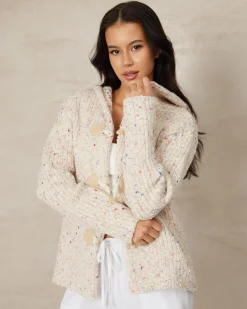 Knitwear|Jackets & Coats*Mooloola Sam Hooded Knit Cardigan Multi