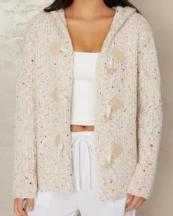 Knitwear|Jackets & Coats*Mooloola Sam Hooded Knit Cardigan Multi