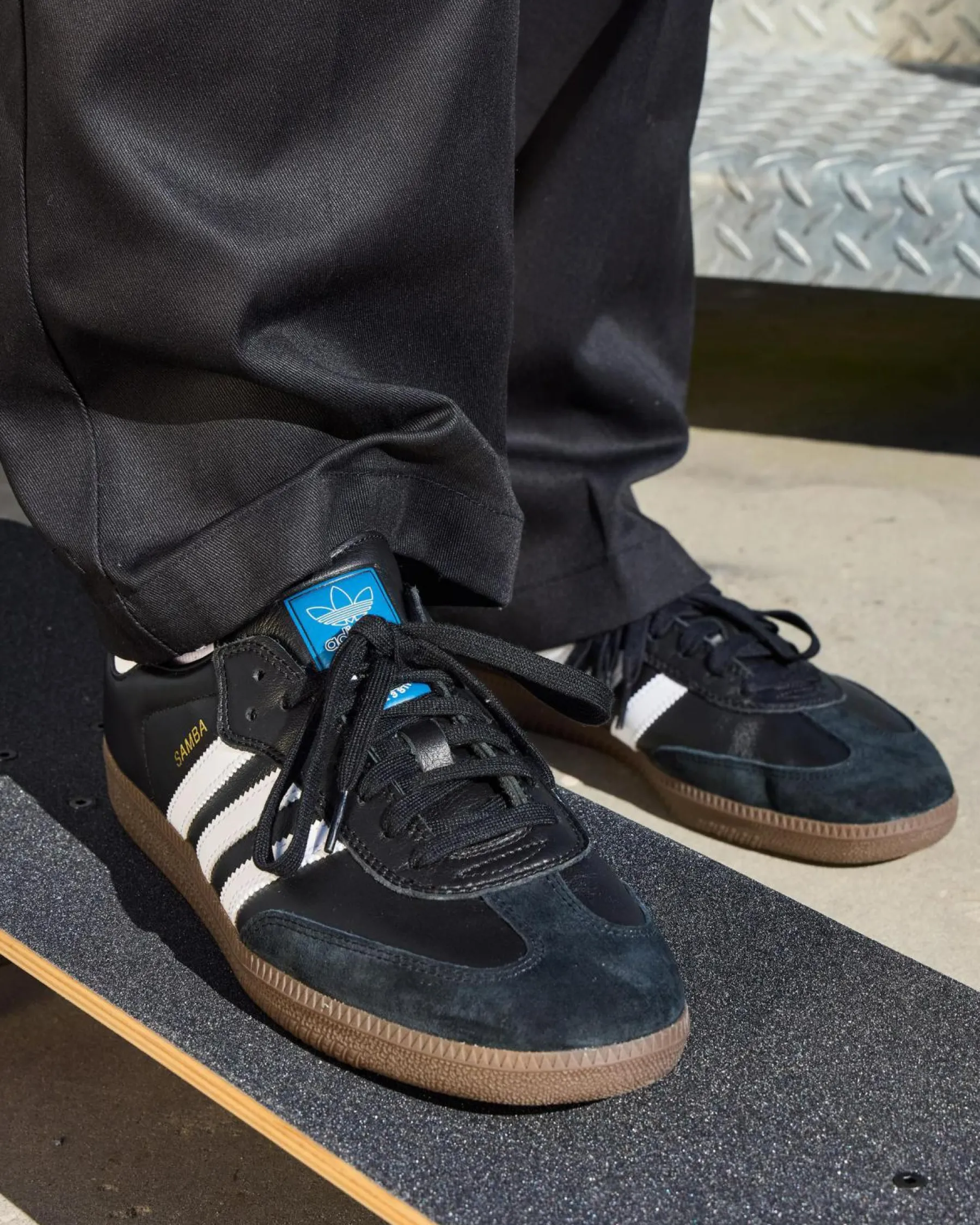 Sneakers*adidas Samba Adv Shoes Core Black/ftwr White/gum5