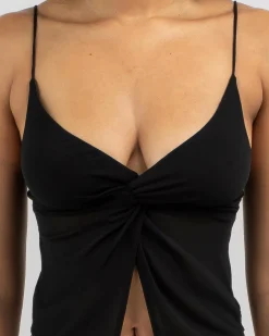 Tops*Ava And Ever Sammy Mesh Top Black
