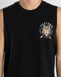 Tops & T-Shirts*Skylark Samurai Muscle Tank Black Acid