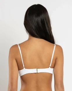Bikinis*Rusty Sandalwood Balconette Bikini Top Bright White