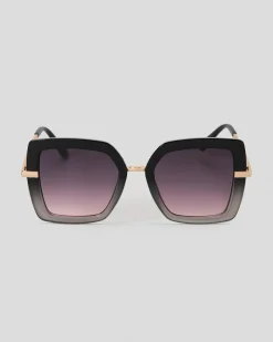 Sunglasses*Indie Eyewear Sandra Sunglasses Black/fade
