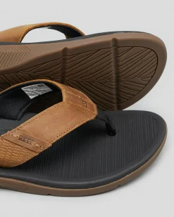 Flip Flops & Sandals*Reef Santa Ana LE Sandals Black/tan