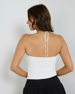 New Saski Halter Top Women Sets|Tops