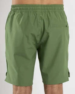 Shorts & Bottoms*Volcom Saturdazze Elastic Waist Shorts Dusty Green