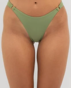 Bikinis*Kaiami Saturn Ring Bikini Bottom Olive Tree