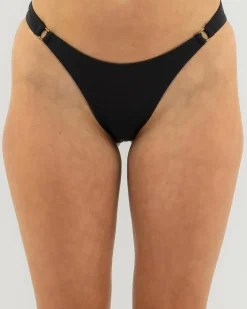 Bikinis*Kaiami Saturn Ring Bikini Bottom Black