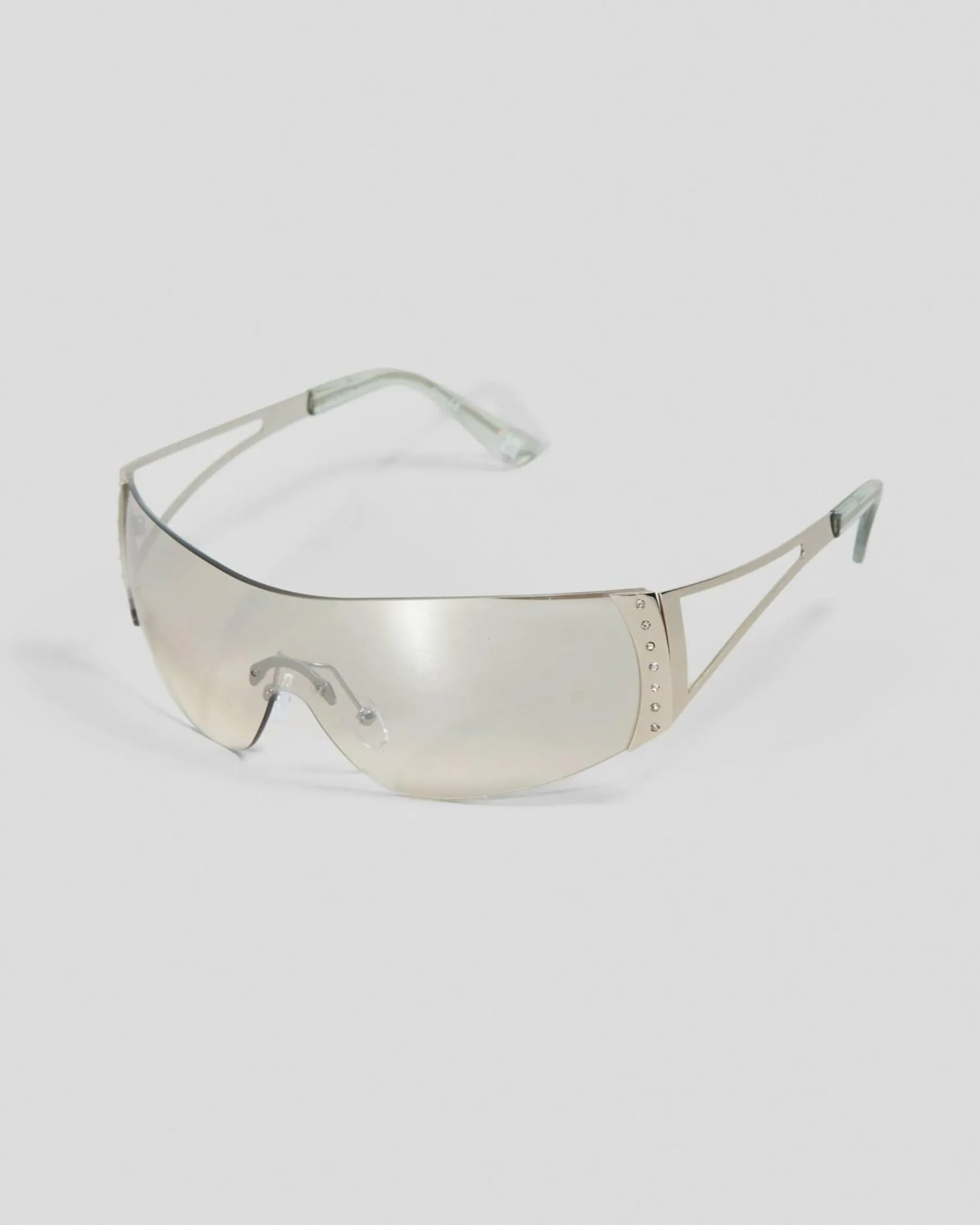 Sunglasses*Aire Saturn Sunglasses Crystal/smoke