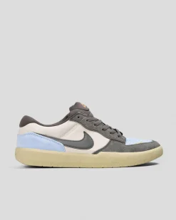 Sneakers*Nike SB Force 58 Shoes Lt Orewood Brn/medium Ash-psychic Blue