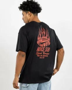 Activewear|Tops & T-Shirts*Nike SB M90 Tow T-Shirt Black