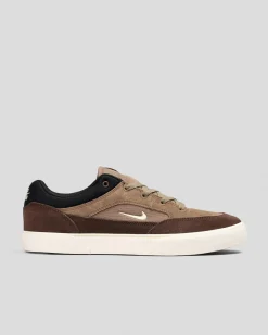 Sneakers*Nike SB Malor Shoes Ironstone/lt Khaki-baroque Brown-black-sail-gum Lt Brown