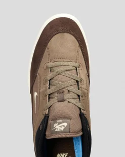 Sneakers*Nike SB Malor Shoes Ironstone/lt Khaki-baroque Brown-black-sail-gum Lt Brown