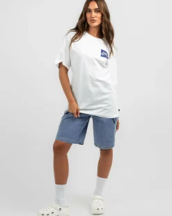 Tops*Nike SB Mosaic T-Shirt White