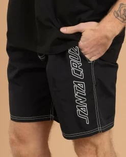 Shorts & Bottoms*Santa Cruz SC Hollow Strip Shorts Black