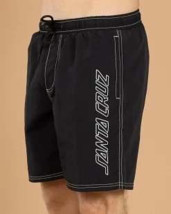 Shorts & Bottoms*Santa Cruz SC Hollow Strip Shorts Black