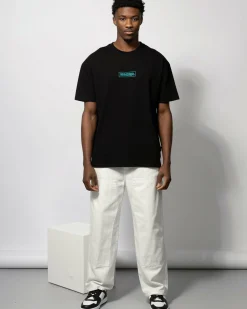 Hot Scrawl Box Fit T-Shirt Tops & T-Shirts