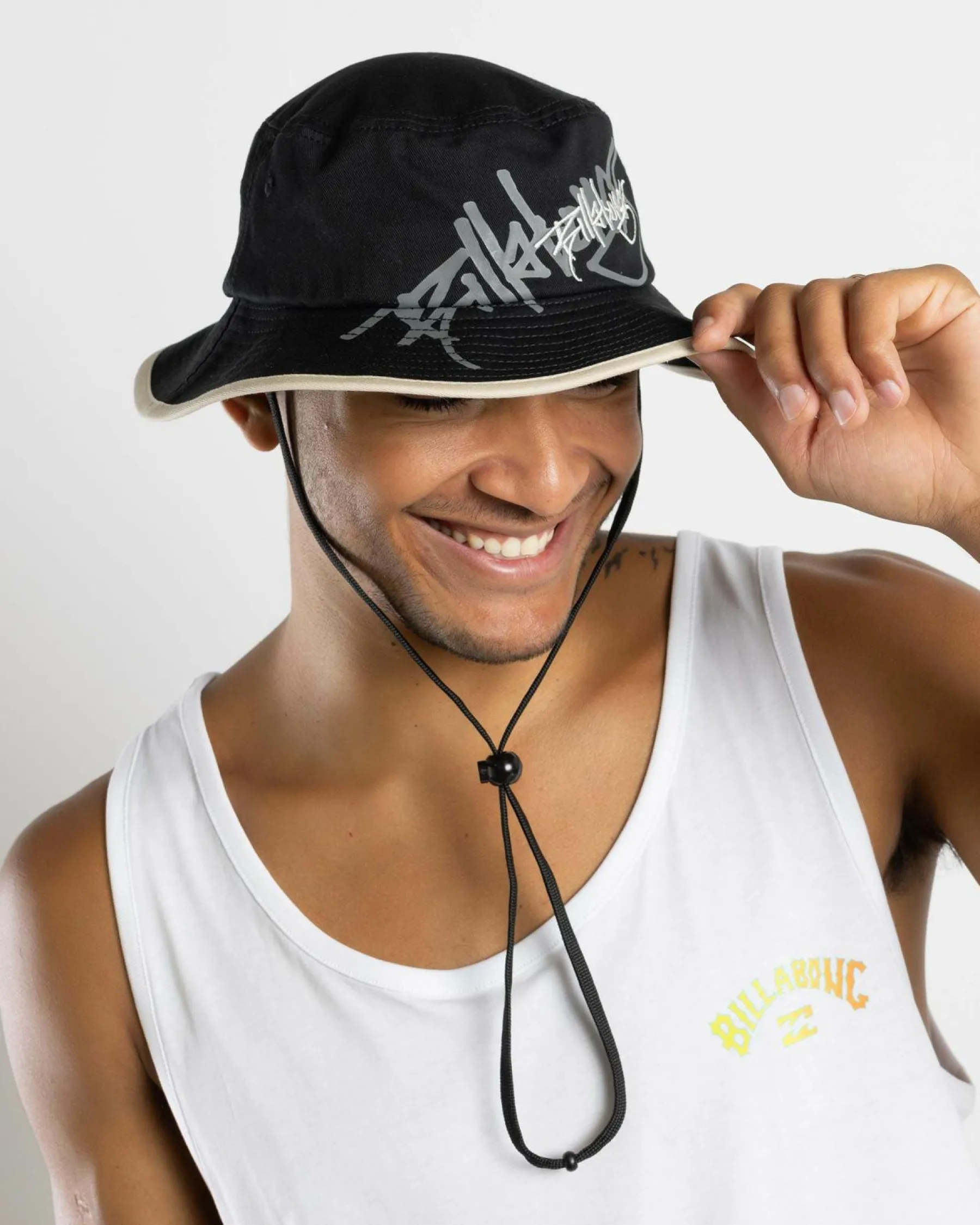 Hot Script Boonie Wide Brim Hat Headwear