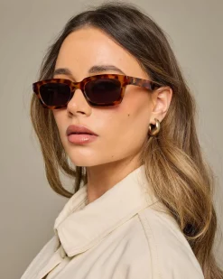 Sunglasses*Aire Sculptor Sunglasses Dark Tort/smoke