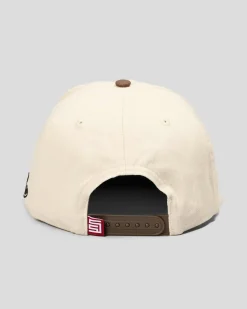 Headwear*S-Double S-Dot Snapback Cap Chocolate