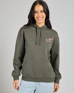 Jumpers & Hoodies*The Mad Hueys Seahorse Anchor Hoodie Charcoal