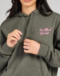 Jumpers & Hoodies*The Mad Hueys Seahorse Anchor Hoodie Charcoal