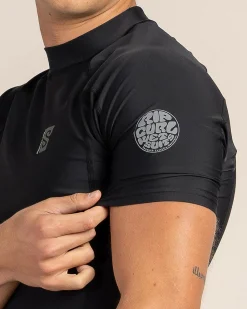 New Search Performance Short Sleeve Rash Vest Rashies