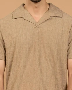 Clearance Seascape Polo Shirt Tops & T-Shirts