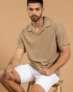 Clearance Seascape Polo Shirt Tops & T-Shirts