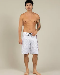 Board Shorts|Shorts & Bottoms*Dexter Seat Grab Board Shorts White