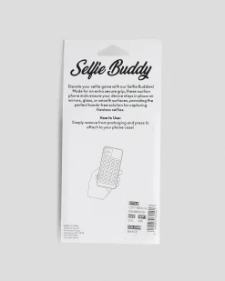 Tech|Tech*Get It Now Selfie Buddy Sticker White