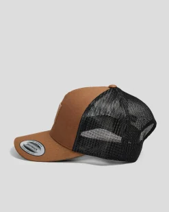 Headwear*Dexter Service Trucker Cap Brown/black