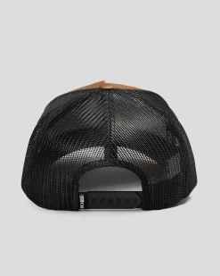 Headwear*Dexter Service Trucker Cap Brown/black