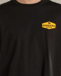 Tops & T-Shirts*Ringers Western Servo Relaxed T-Shirt Charcoal