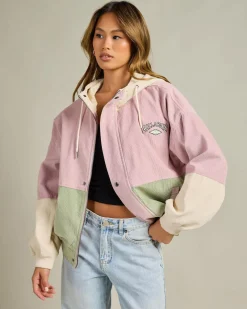 Jackets & Coats*Billabong Set The Tone Hooded Jacket Multi