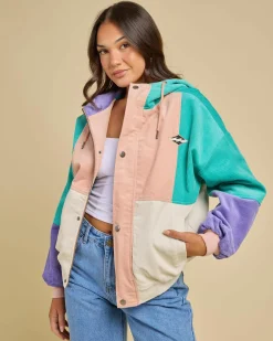 Outlet Set The Tone Hooded Jacket Women Jackets & Coats